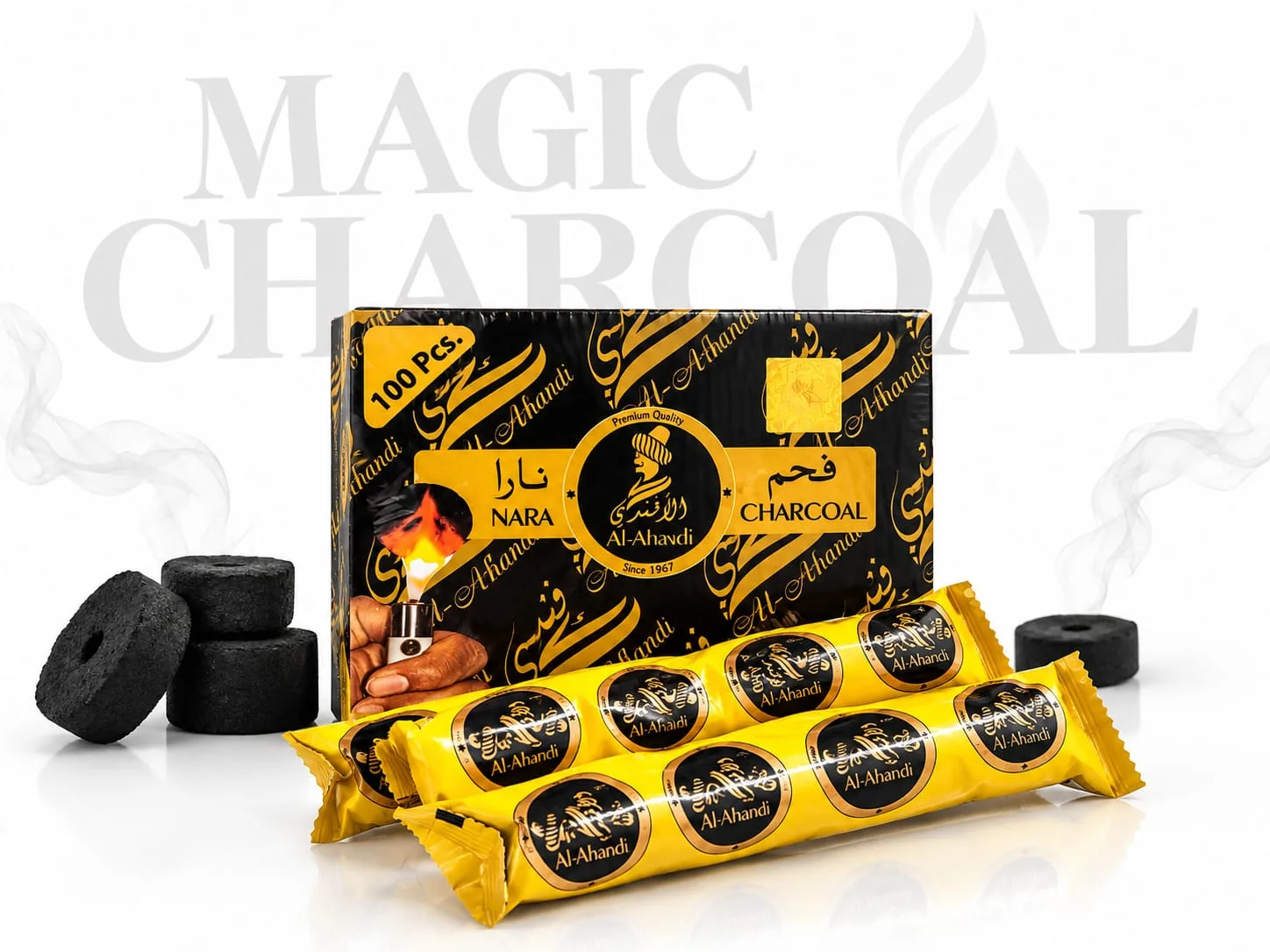 Magic Coal, in its bottle.