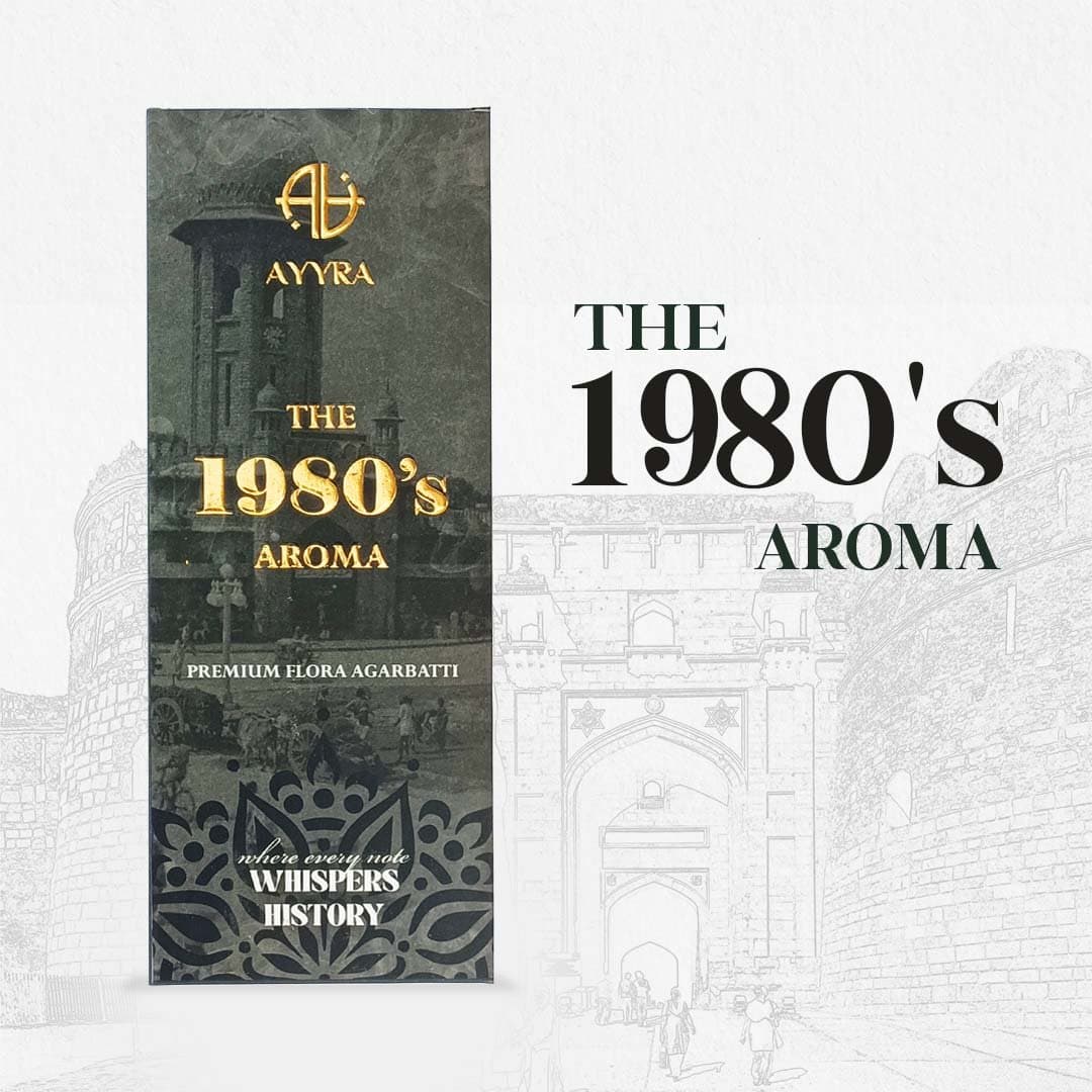 1980’s Aroma Premium Agarbatti, in its bottle.